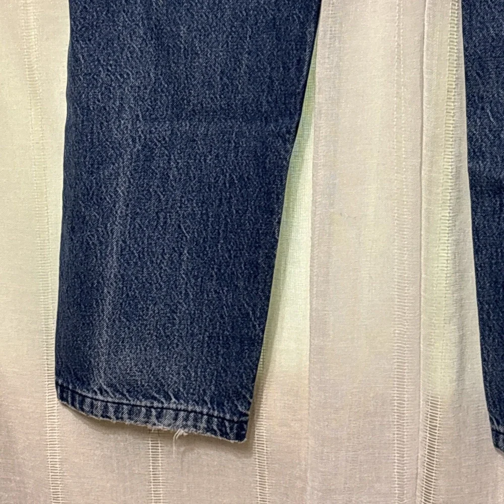Vintage Levis 505 Jeans Mens 36x34 Blue Regular Straight Medium Wash Denim